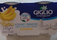 Yogurt cremoso banana