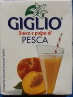 Succo e polpa di pesca