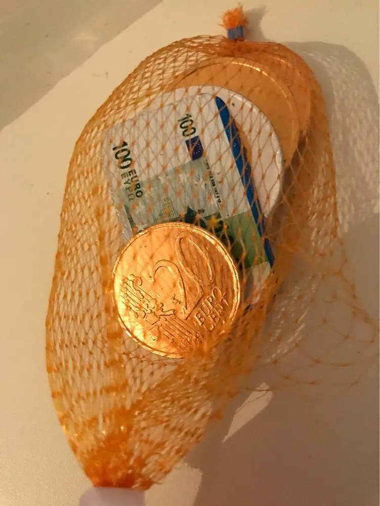 Pièces en chocolat