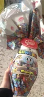 Uovo di pascua “gumball” cioccolato finissimo al latte