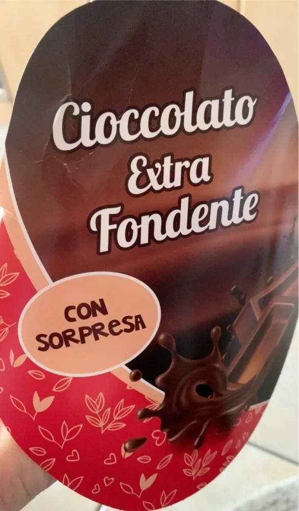 Uovo di cioccolato extrafondente