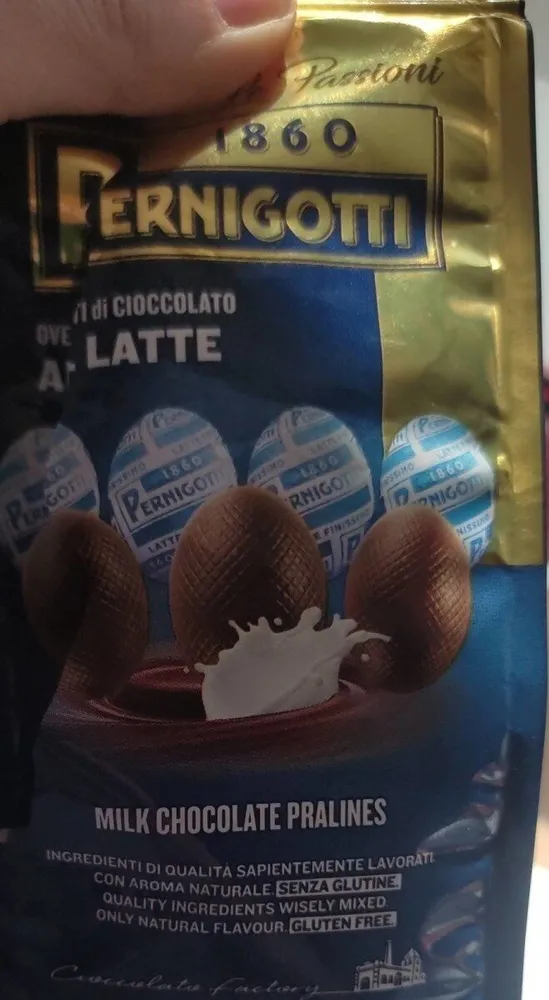 Milka chocolate pralines