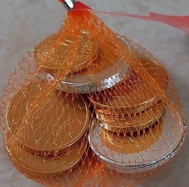 Pièces chocolat au lait