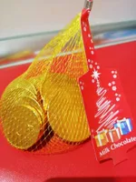 Monedas chocolate