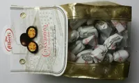 Bonbon croquant aux noisettes et chocolat noir