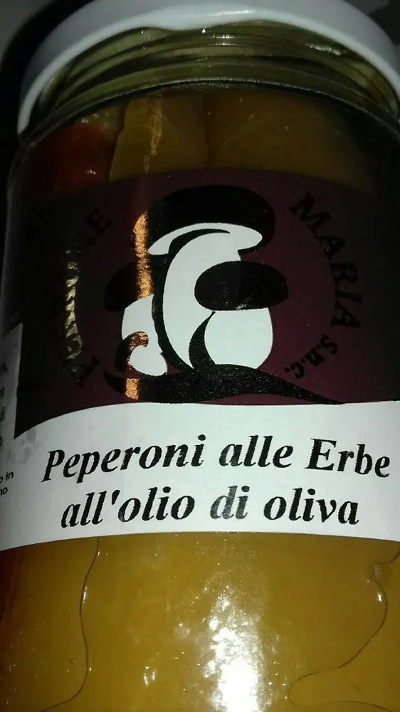 Poivron à l'huile d'olive