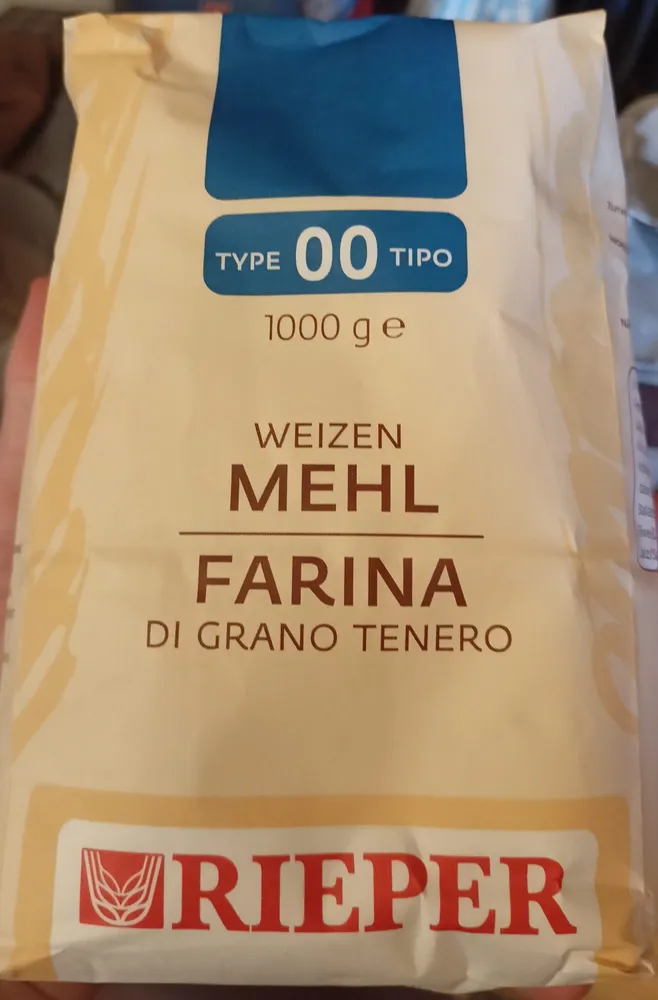 Farina di grano tenero tipo blu
