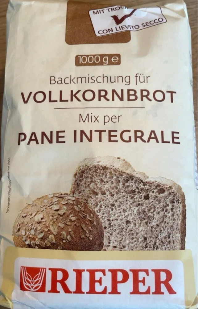 Backmischung Vollkornbrot