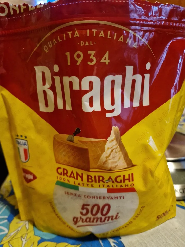 Gran Biraghi formaggio stagionato - grattugiato fresco