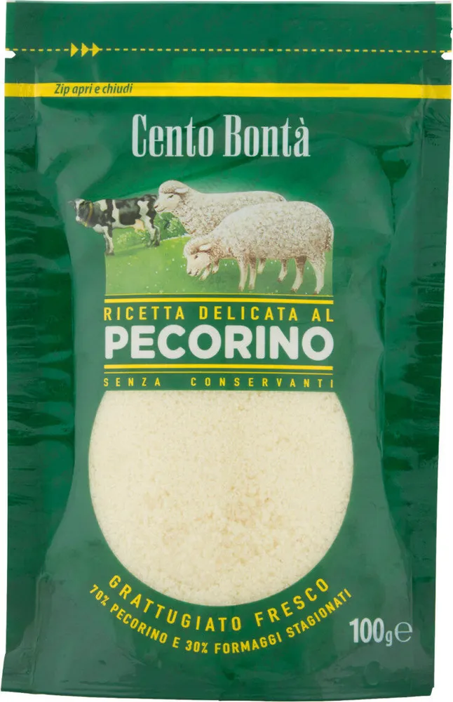Pecorino grattugiato fresco