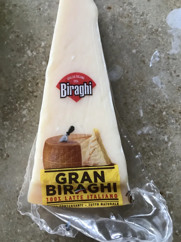 Queso parmesano Gran Biraghi