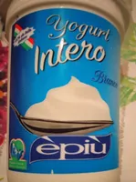 Yogurt intero bianco