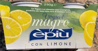 Yogurt magro al limone