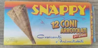 12 coni arrotolati per gelato