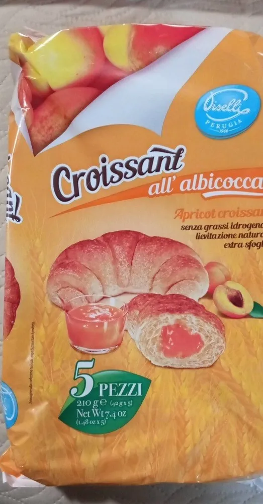 Croissant all'albicocca