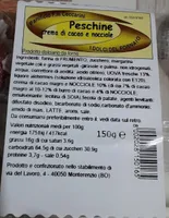 Panificio Ceccarini peschine crema cacao e nocciole