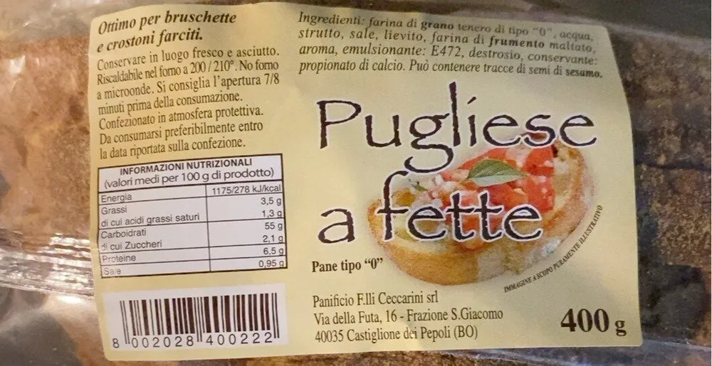 Pugliese a fette