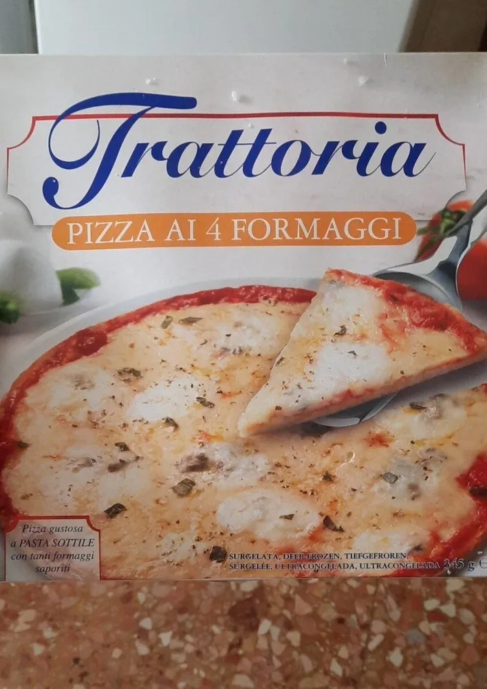 Pizza ai 4 formaggi