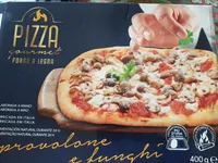 Pizza gourmet provolone e funghi