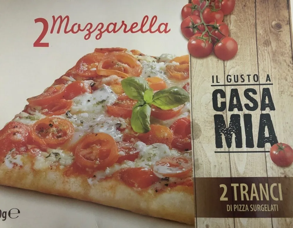 Pizza familiale mozzarella