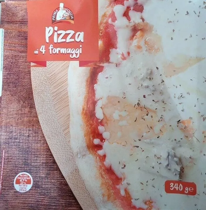 Pizza ai 4 formaggi