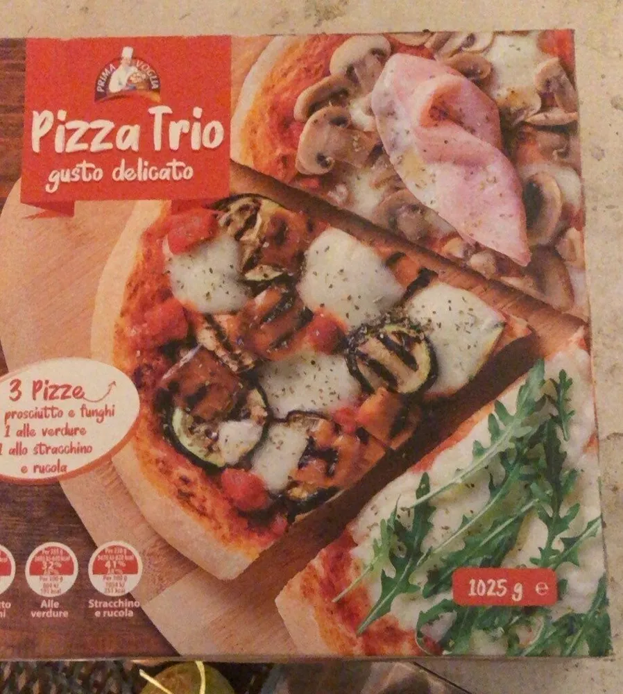 Pizza trio