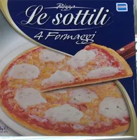 Pizza 4 quesos Le Sottili