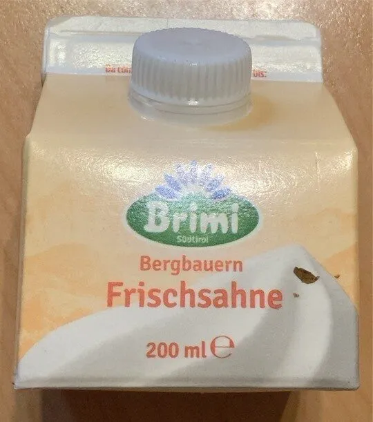 Frischsahne