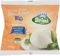 Mozzarella senza lattosio