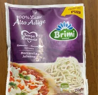 Mozzarella julienne
