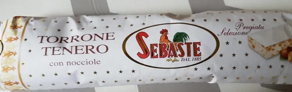 Torrone tenere con nocciole