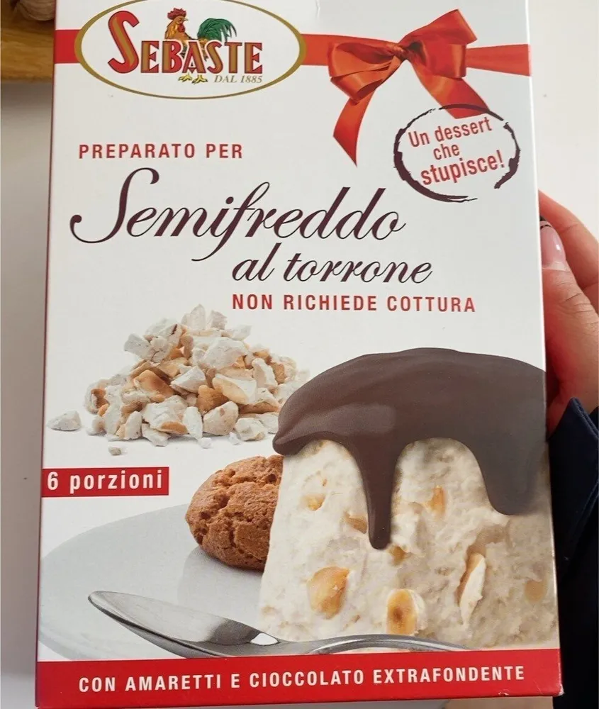 Semifreddo al torrone
