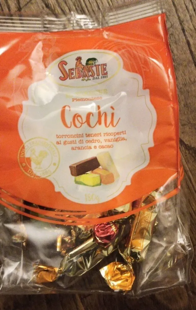 Torroncini teneri ricoperti