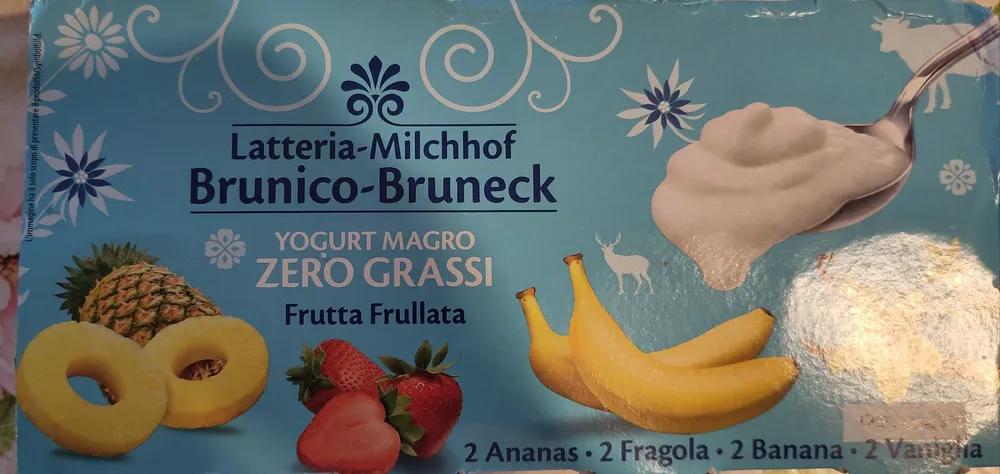 Yogurt frutta
