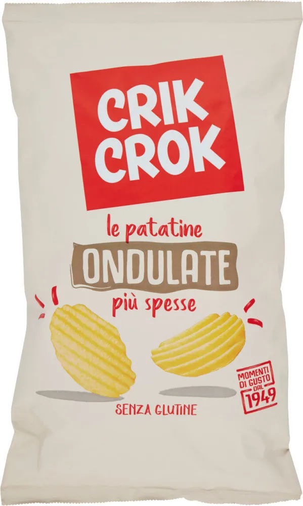 Le patatine ondulate