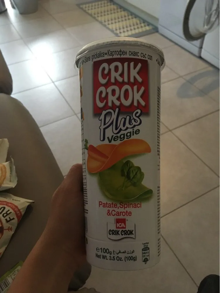 Crik Crok Plus Veggie 100 G.