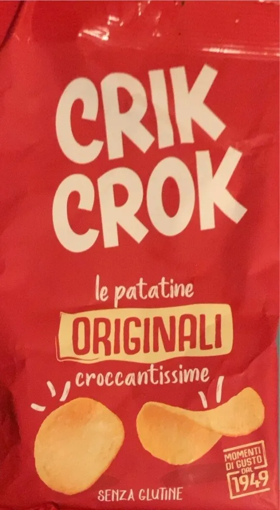 Le patatine originali croccantissime