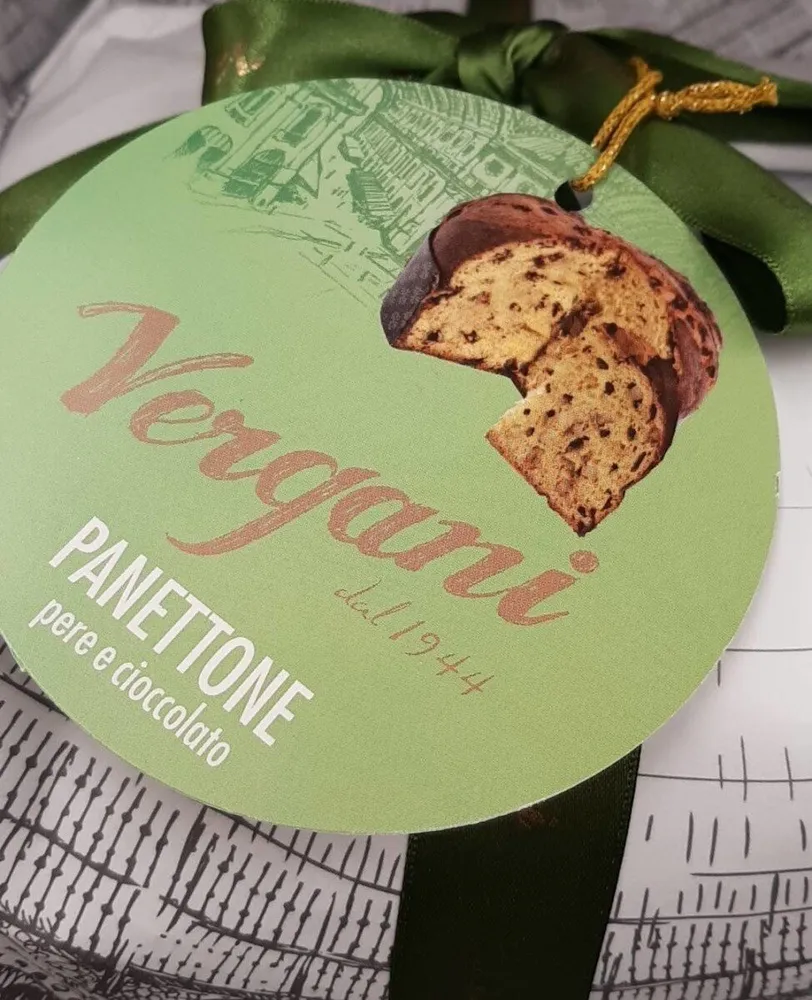 panettone pere e cioccolato