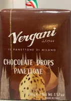 Chocolate drops panettone