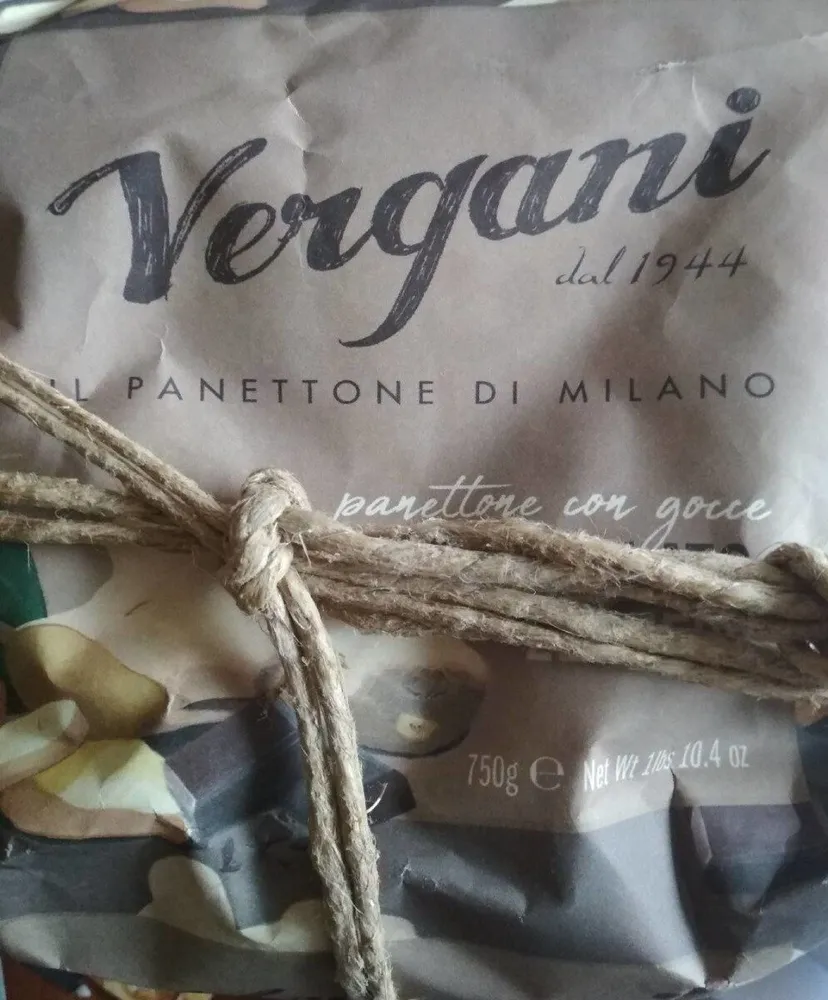 Panettone chocolate y jengibre