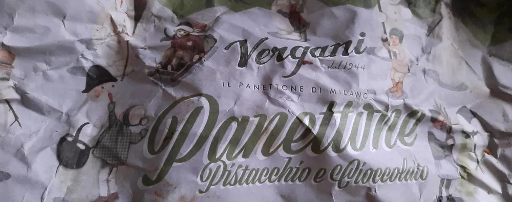 Panettone pistacchio e cioccolato