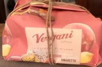 Colomba alle pesche con granella di amaretto