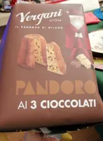 Pandoro ai 3 cioccolati