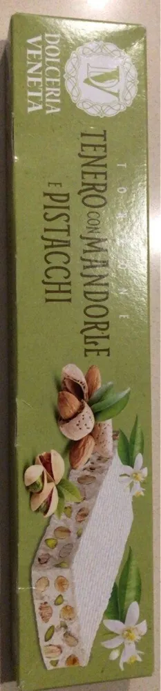 Torrone tenero con mandorle e pistacchi