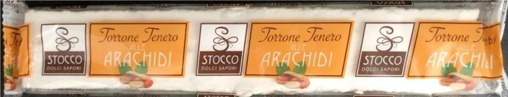 Torrone tenero alle arachidi