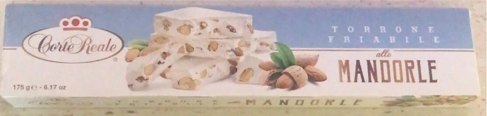 Torrone alle mandorle