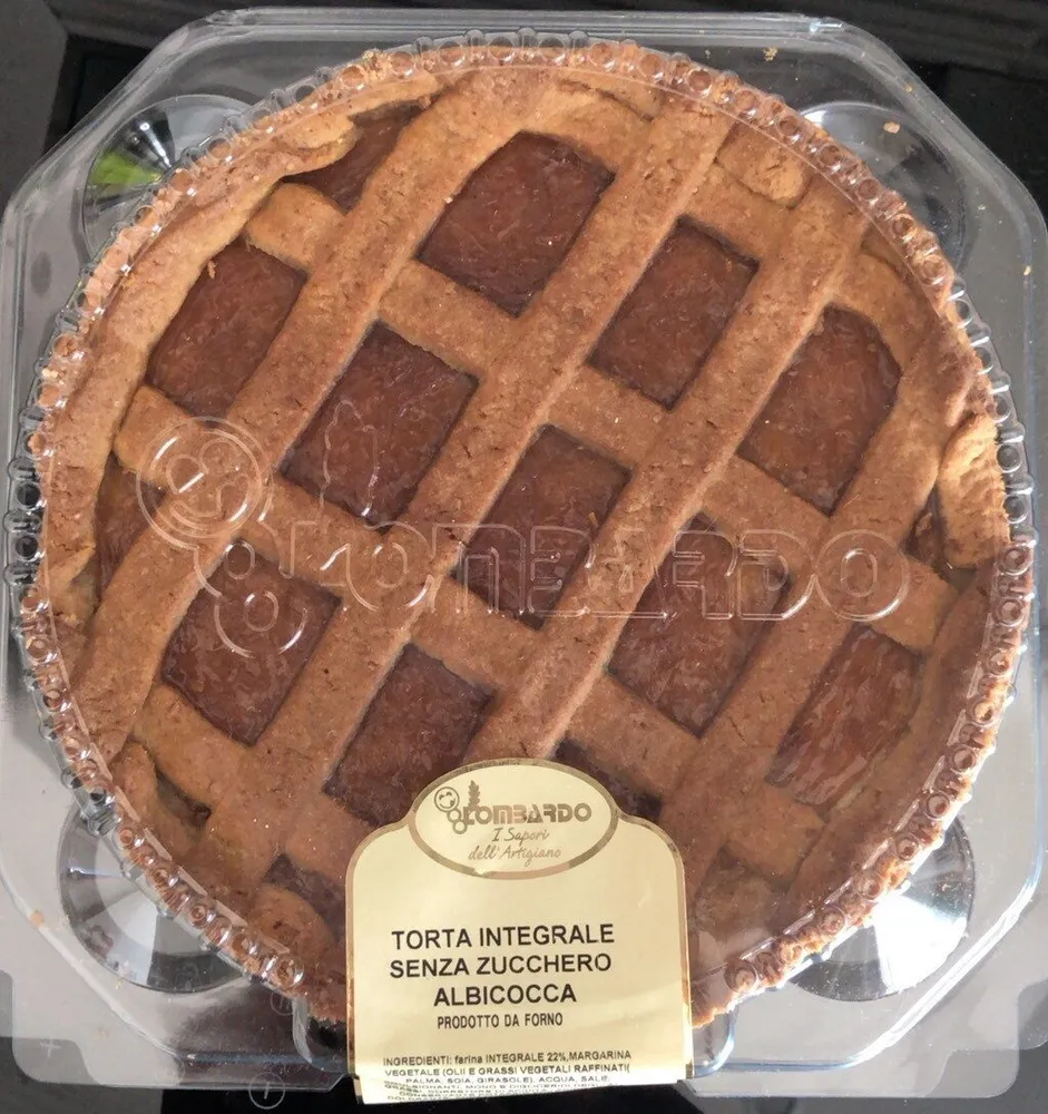 Torta integrale senza zucchero albicocca