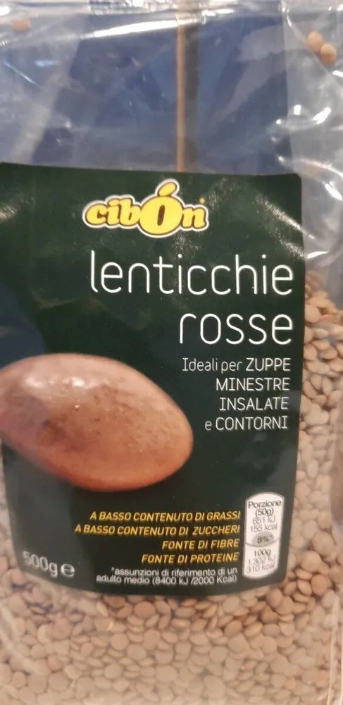 Lenticchie rosse