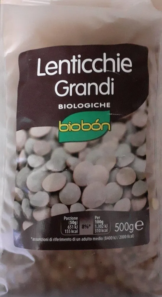 Lenticchie Grandi Biologiche