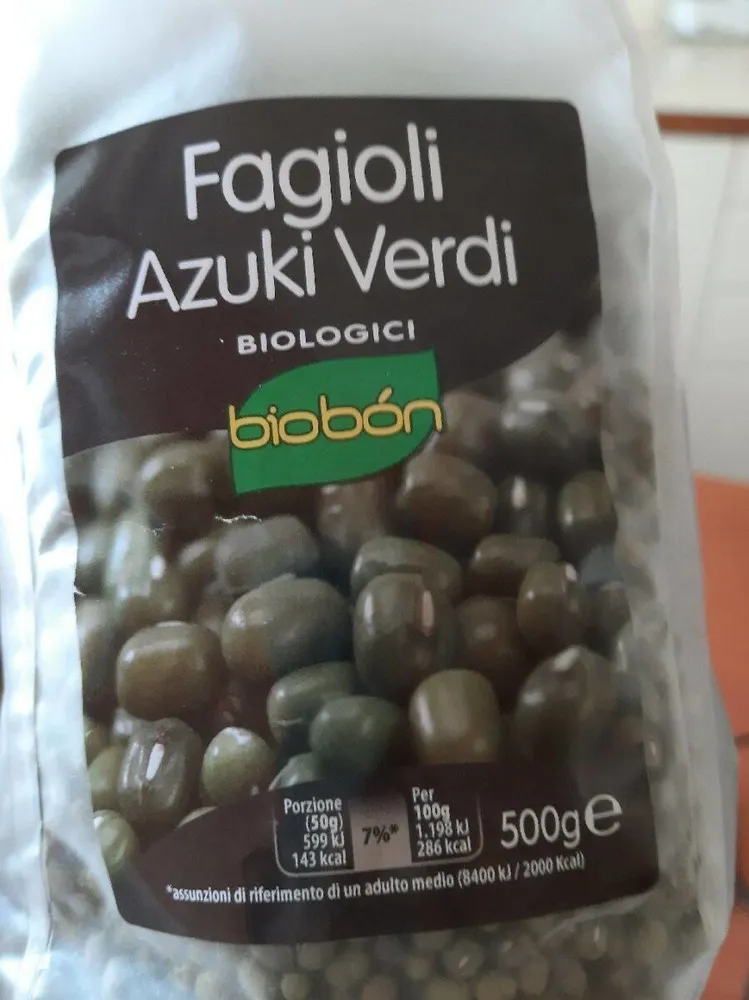 Fagioli azuki verdi